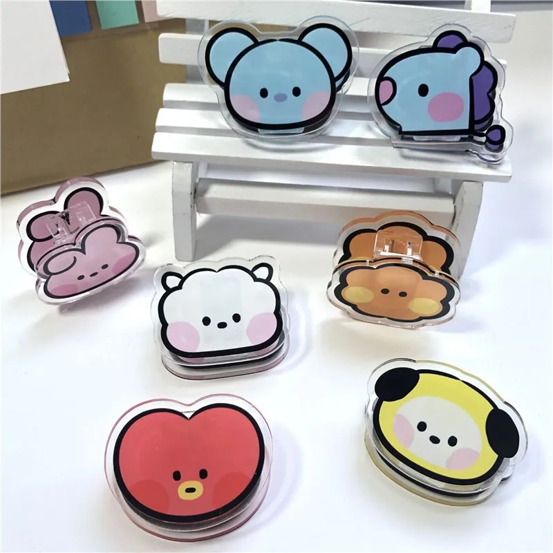Tippet Line - Clip para Notas Kawaii BT21, Clip