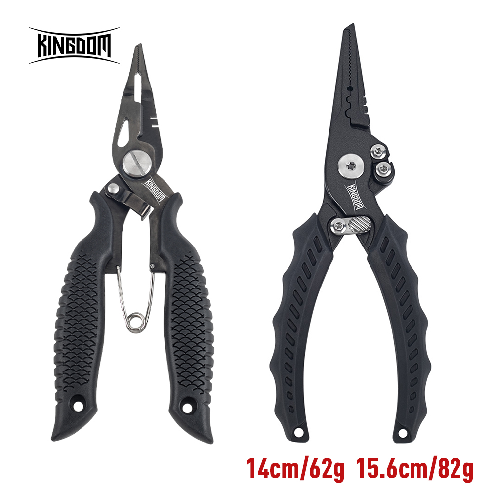 Fishing Line Cutter - Kingdom-Alicates de pesca multifuncionales, cortador de