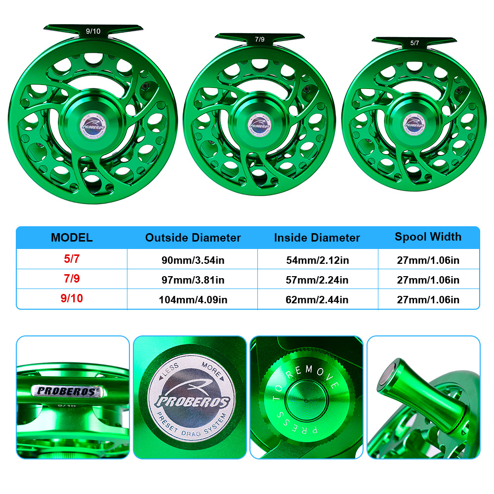 Ice Fishing Line - Carrete de Pesca con Mosca de
