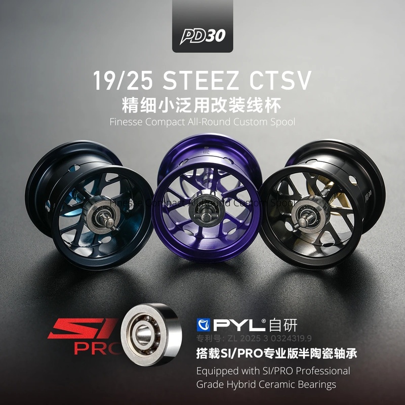 Fluorocarbon Line - Bobina Modificada PYL PD30 para Daiwa
