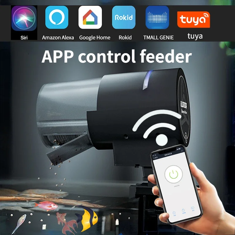 Fishing Line Dispenser - ILONDA-alimentador automático de peces con WiFi,