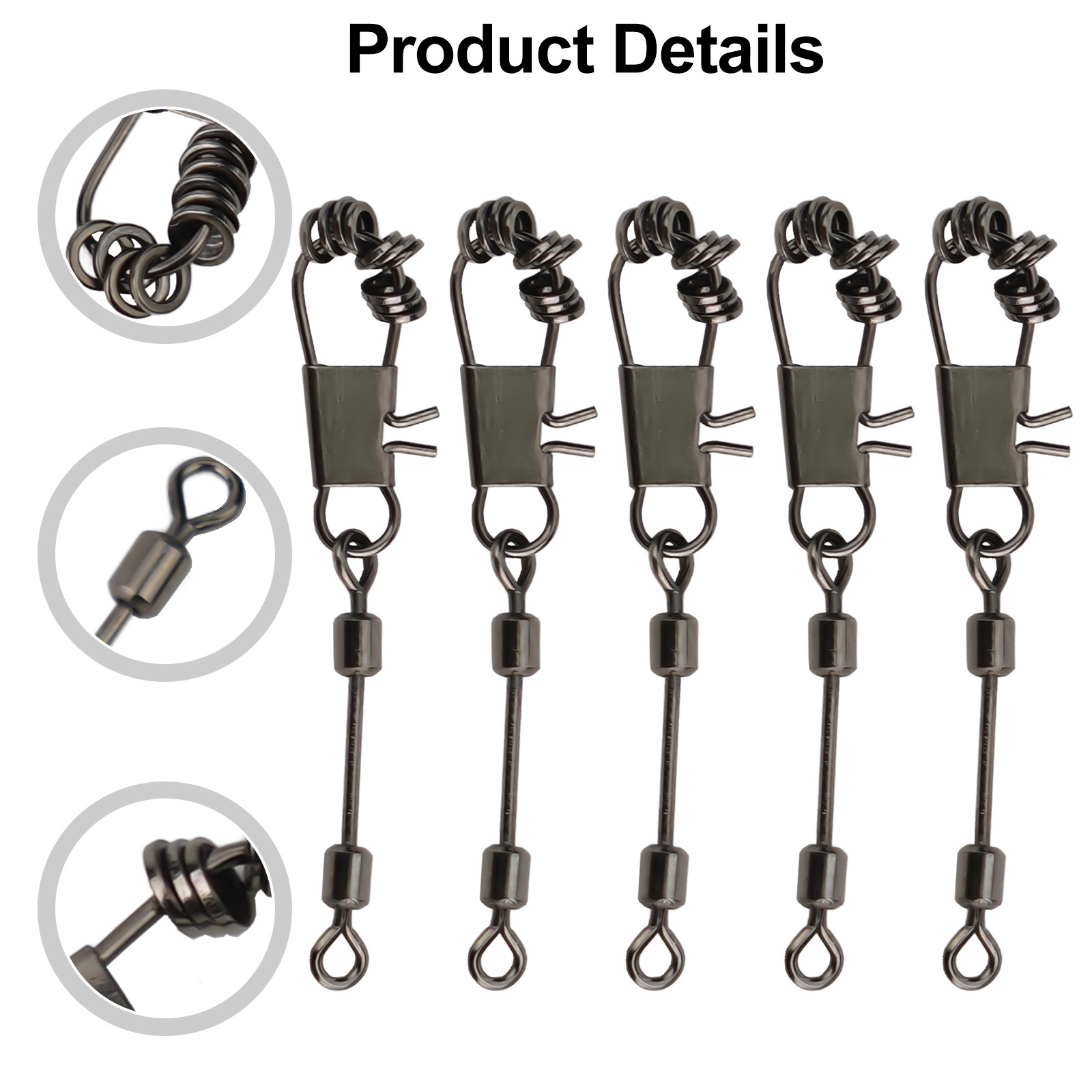 Leader Line - 10/20/50 Uds. Anillos pequeños de OVAL-TIPPET