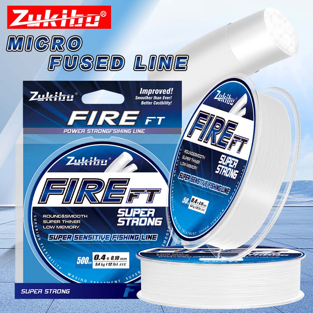 Copolymer Line - ZUKIBO FIRE FT Línea trenzada microfundida