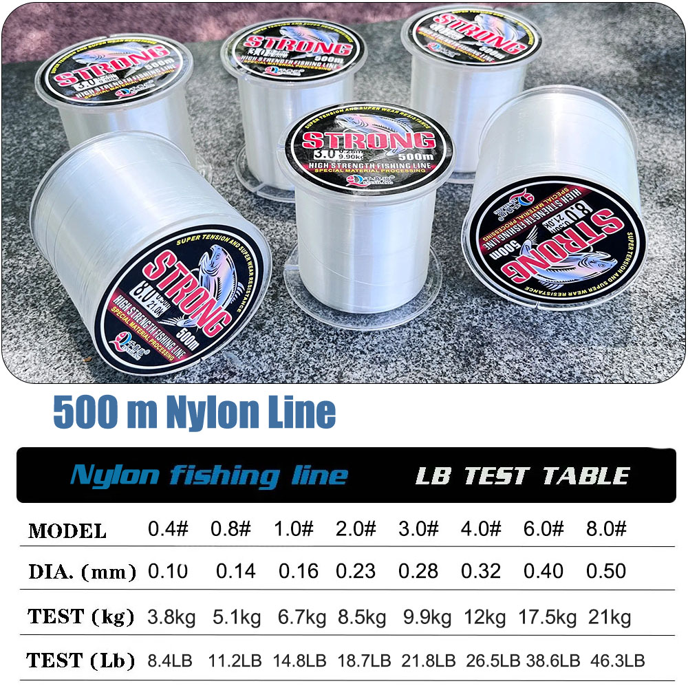 Línea de pesca de nailon Limno - Fluorocarbon Line reseña y precio