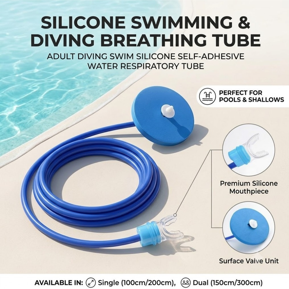 Tubo Respiratorio de Silicona  - Saltwater Line reseña y precio