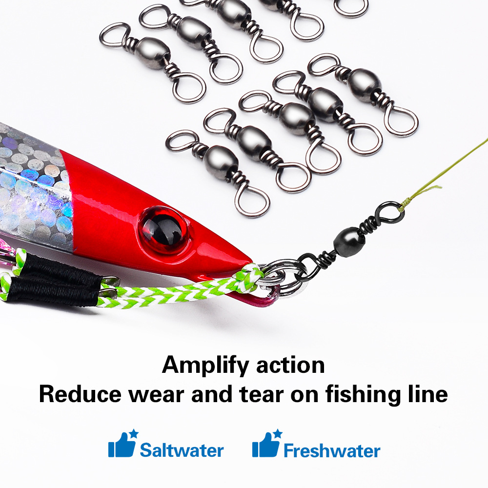 100 Uds. Conector giratorio de - Monofilament Line reseña y precio