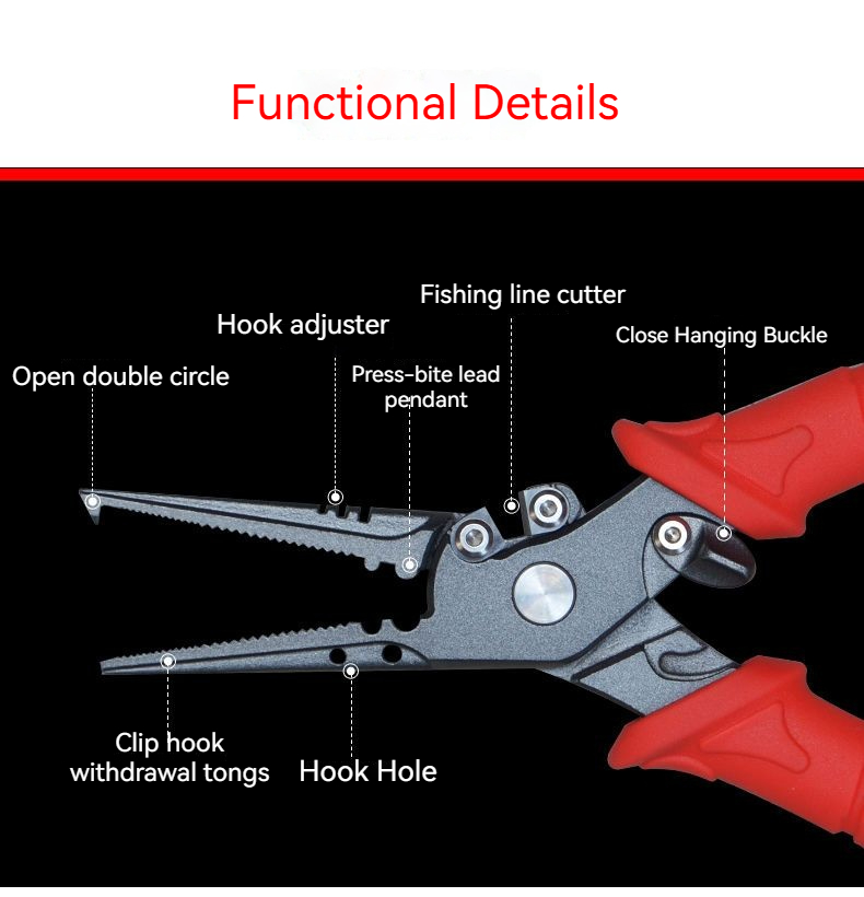 Alicates de pesca multifuncion - Fishing Line Cutter reseña y precio