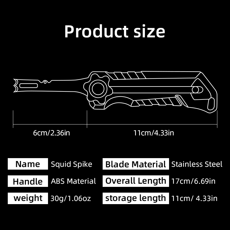 Cuchillo para Calamar de Acero - Freshwater Line reseña y precio
