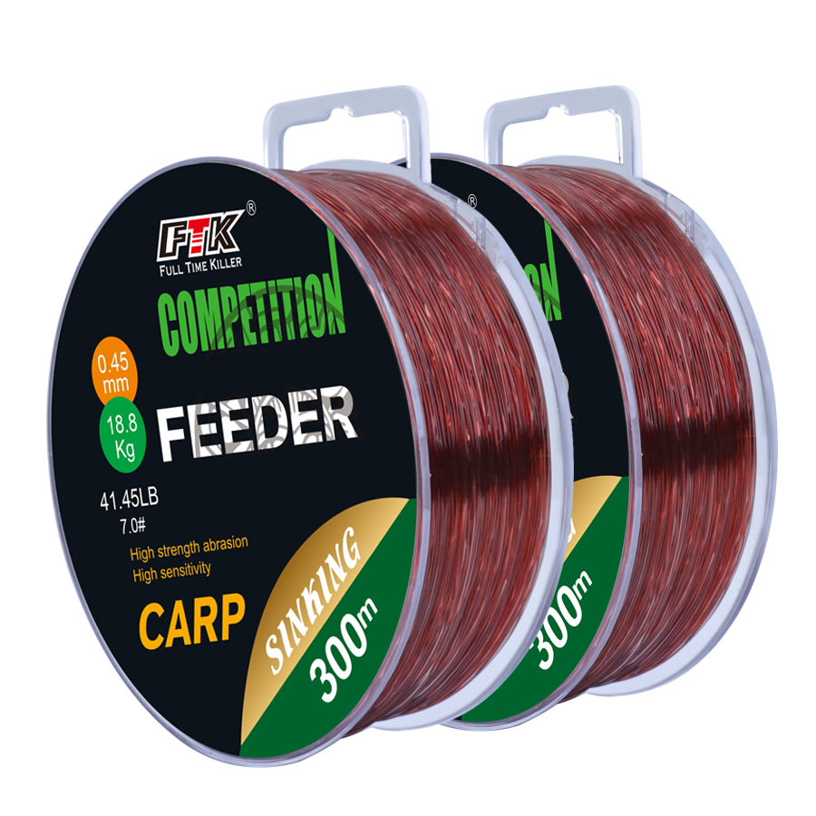 FTK - Línea de Pesca de Carpa  - Fluorocarbon Line reseña y precio