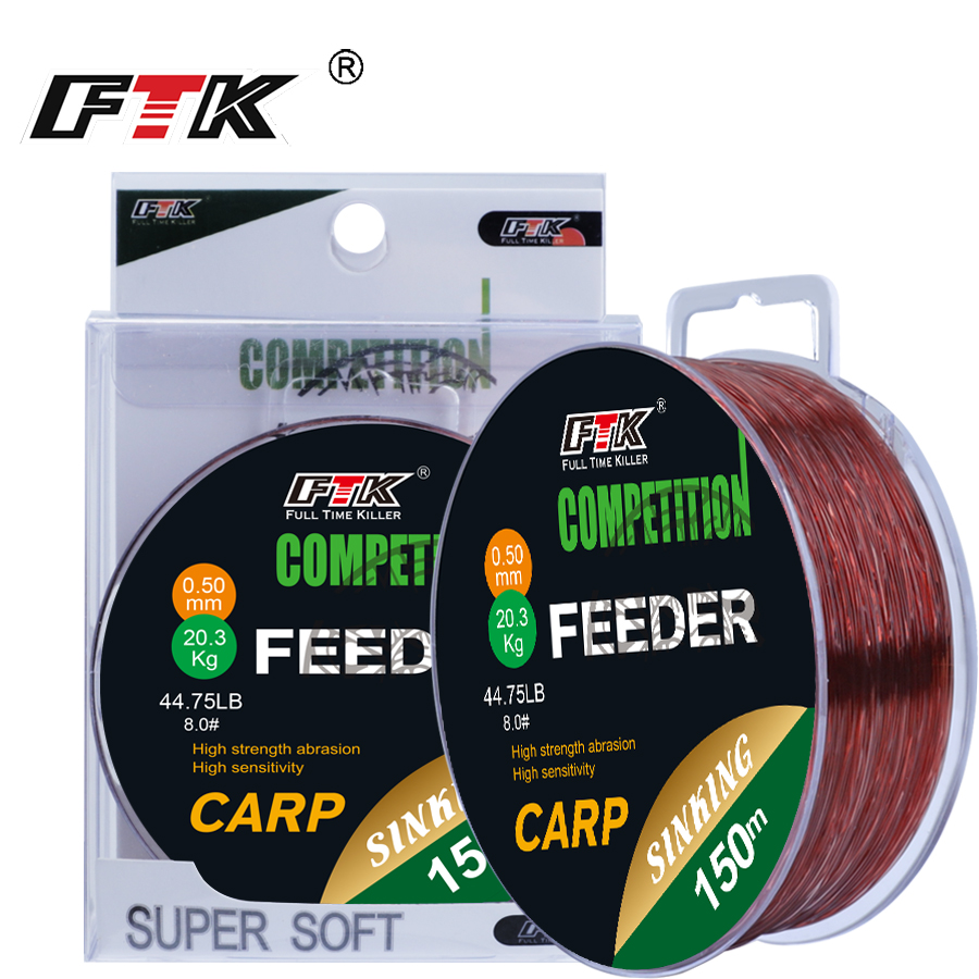 FTK - Línea de Pesca de Carpa  - Fluorocarbon Line reseña y precio
