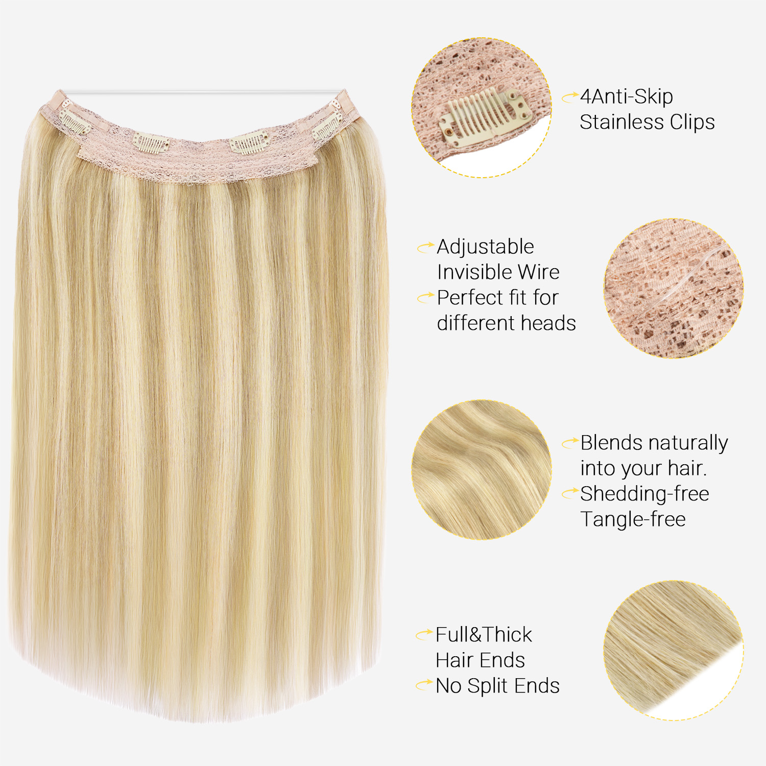 Extensiones de Cabello Halo co - Tippet Line reseña y precio