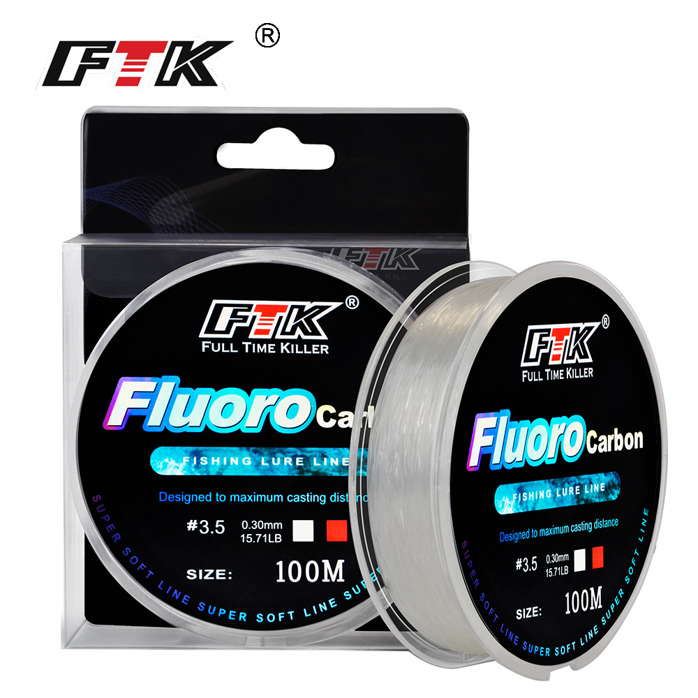 Línea de pesca con revestimien - Fluorocarbon Line reseña y precio
