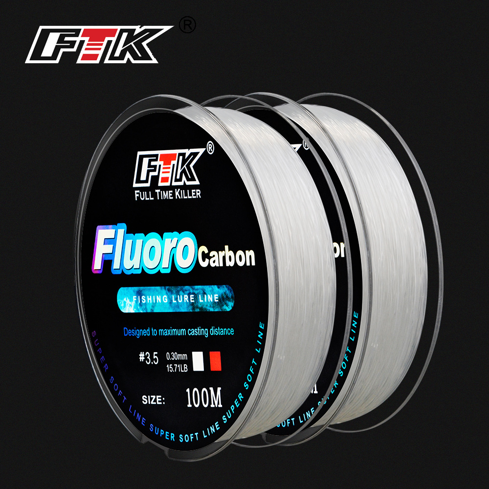 Línea de pesca con revestimien - Fluorocarbon Line reseña y precio