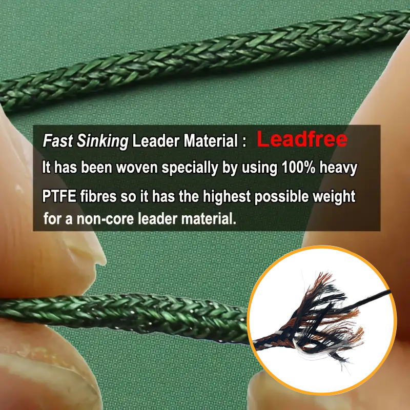Línea de pesca de carpa, 3/6 u - Leader Line reseña y precio