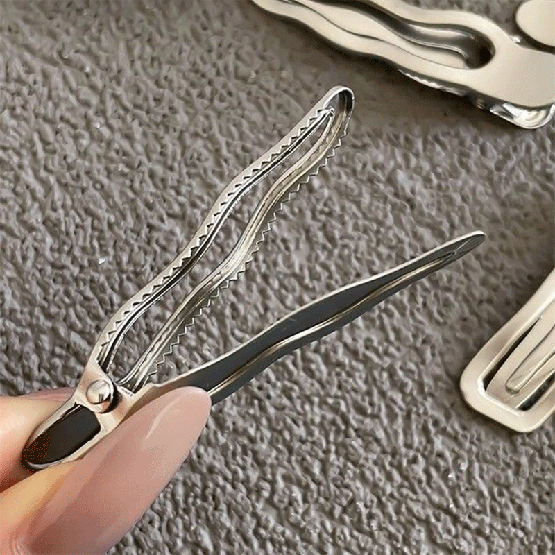 Pinza para el pelo plateada ma - Tippet Line reseña y precio