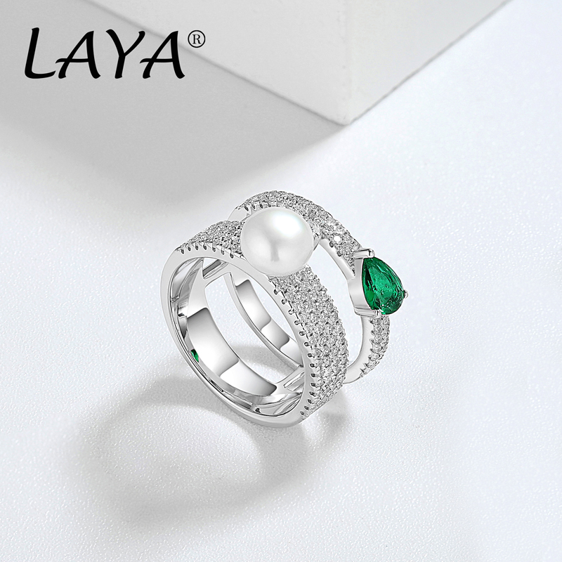 Anillo de Plata de Ley 925 de  - Freshwater Line reseña y precio