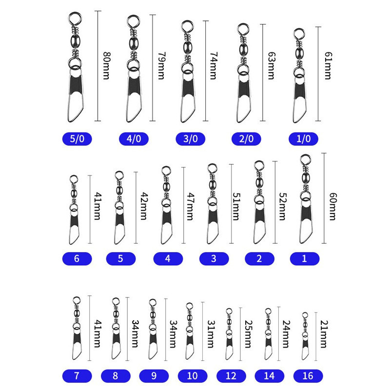 100 Piezas de Conectores de Pe - Saltwater Line reseña y precio