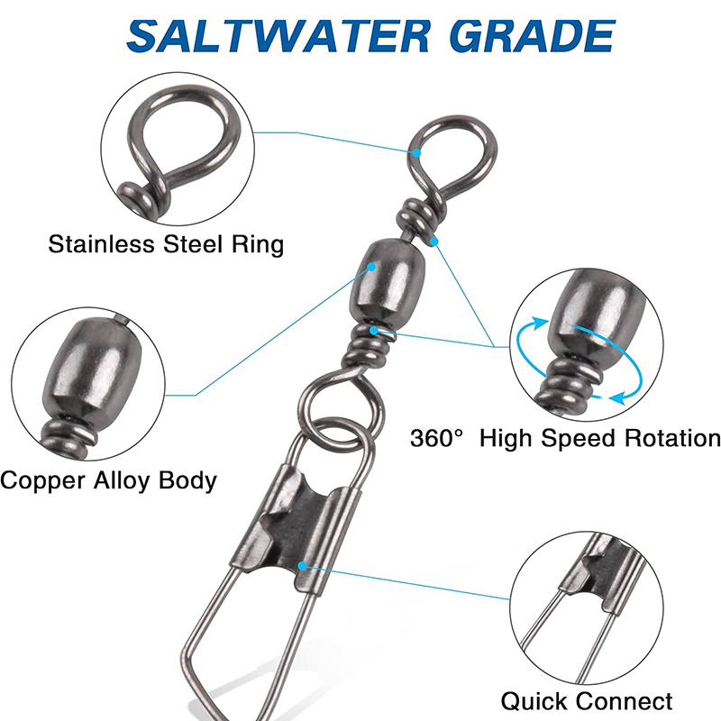 100 Piezas de Conectores de Pe - Saltwater Line reseña y precio
