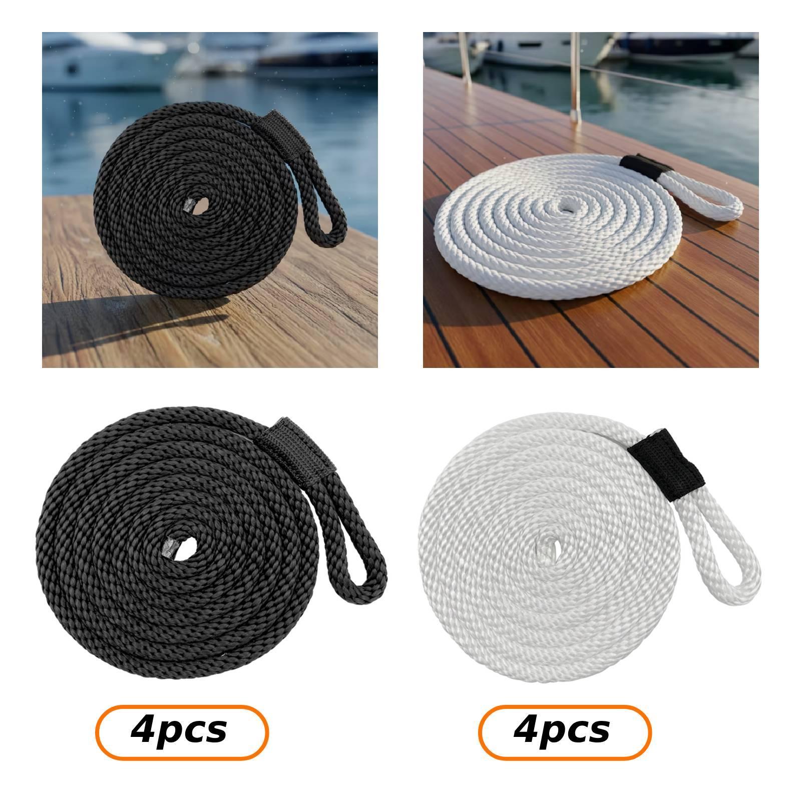 4 Piezas de Cuerdas de Amarre  - Braided Line reseña y precio