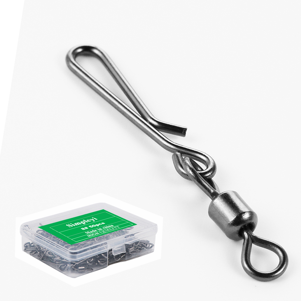 Anzuelos de pesca giratorios c - Fishing Line Box reseña y precio