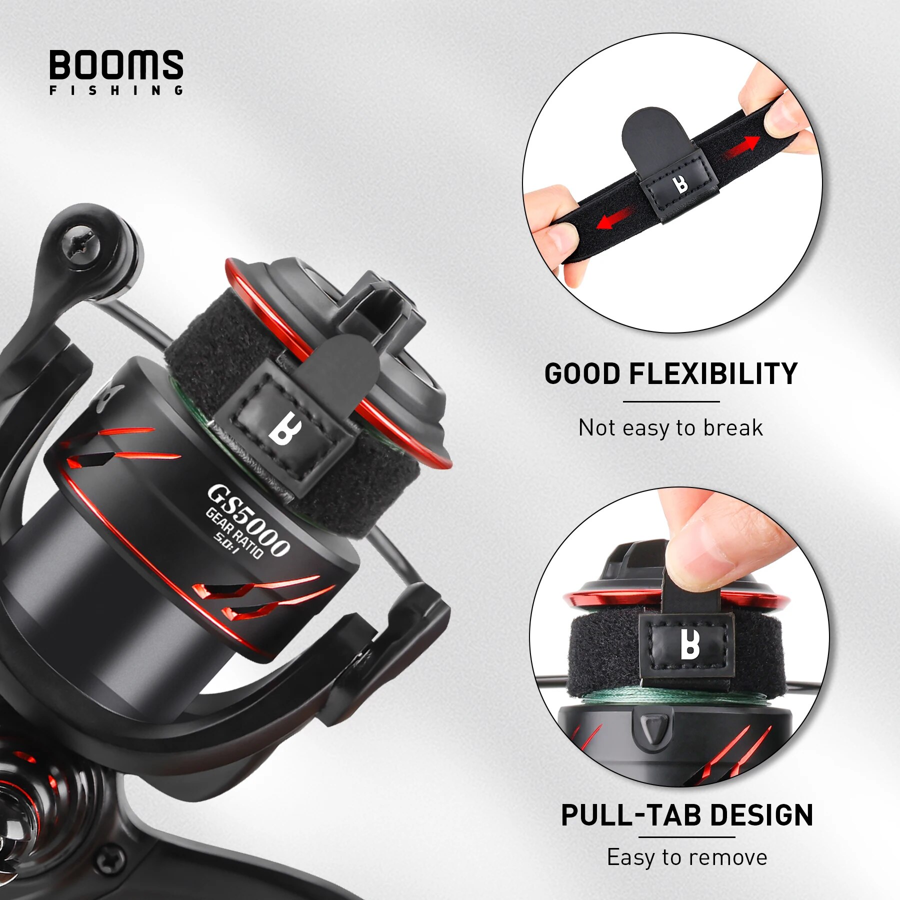 Booms Fishing-carrete giratori - Fishing Line Spool reseña y precio